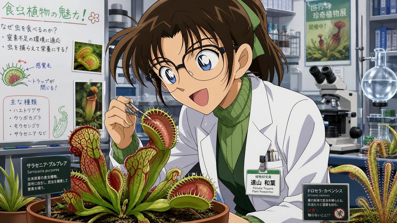 国产食虫植物测评视频